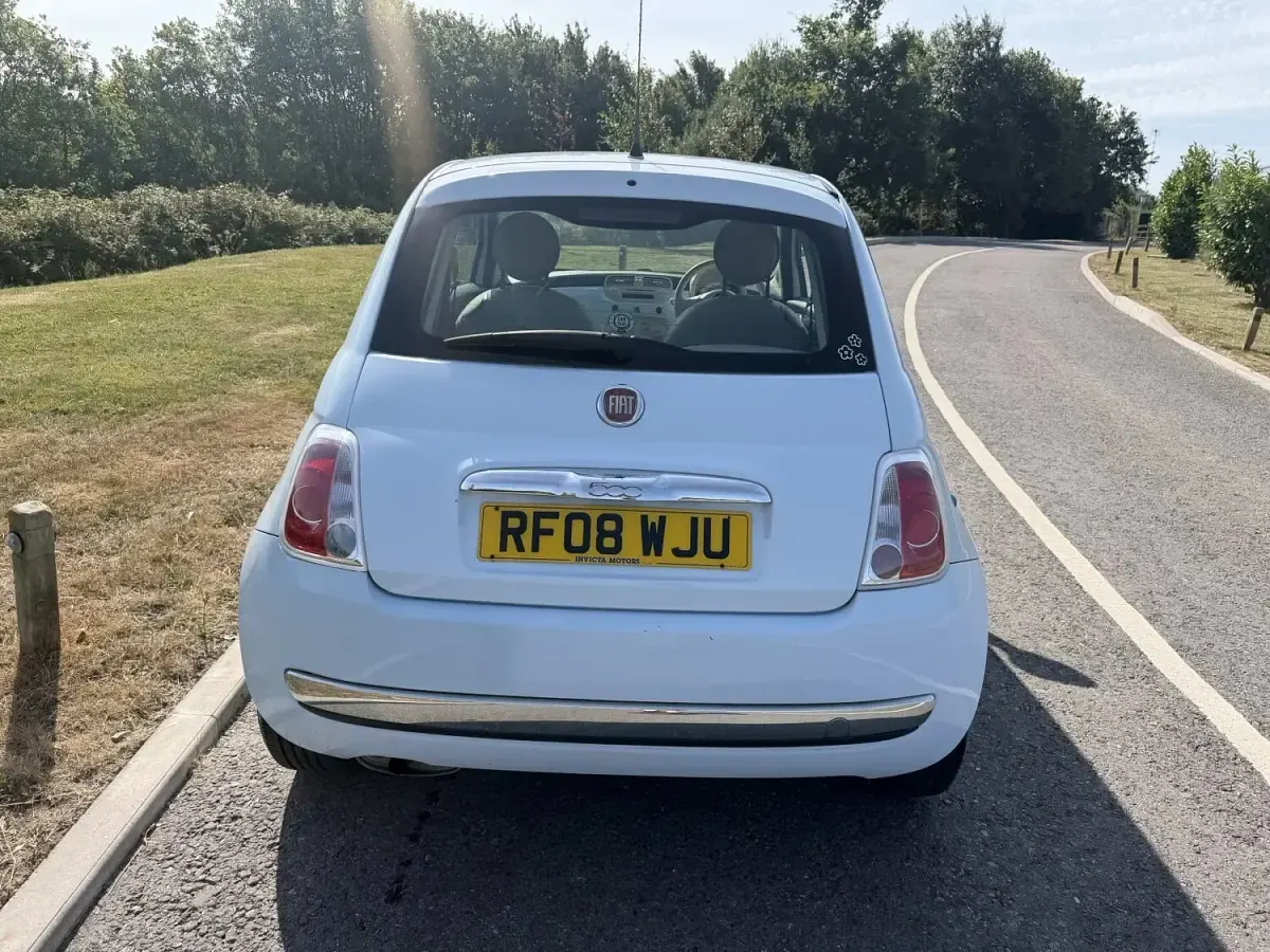 Used Fiat 500 Pop 69 HP (50 kW) 2008 Blue Hatchback