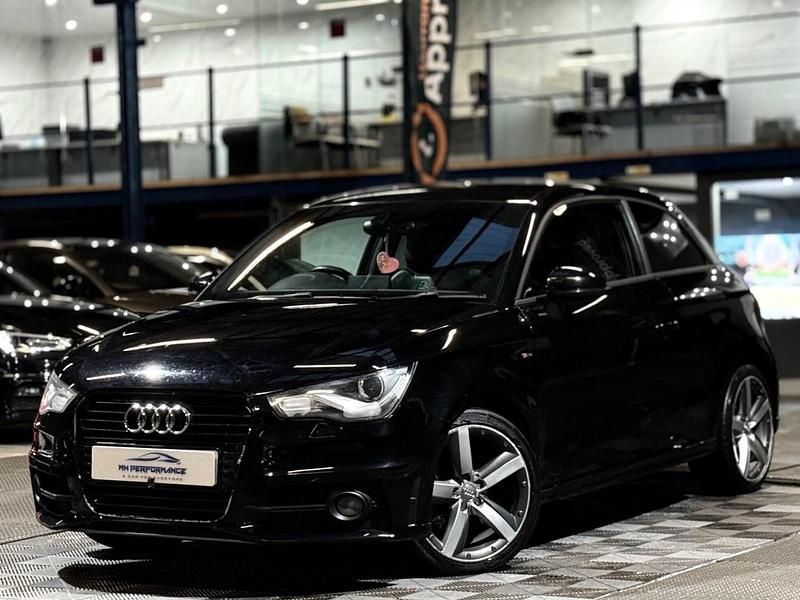 Used Audi A1 S-Line 122 HP (89 kW) 2014 Black Hatchback