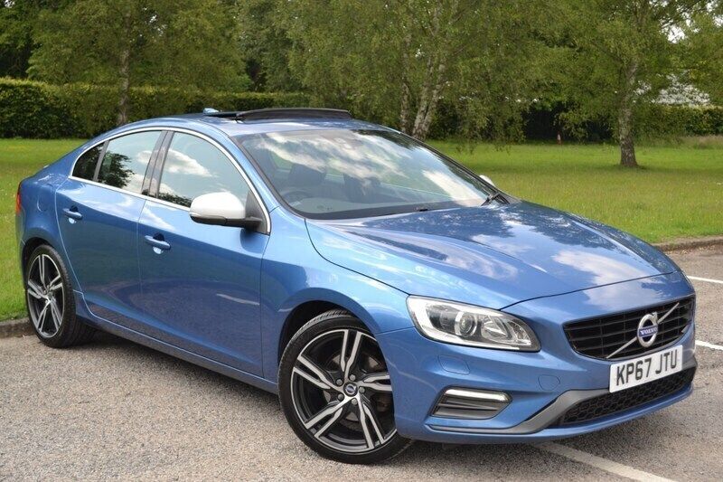 Blue Used 2017 Volvo S60 R-Design Sedan | £6,995 (Good price) - Image 1/3
