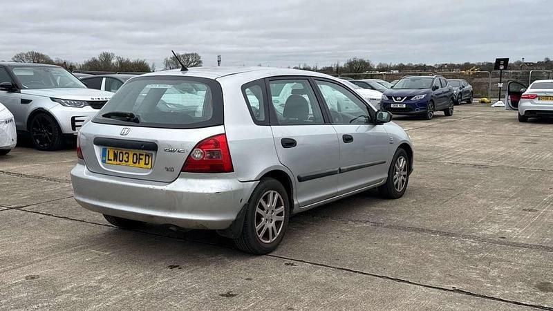 Used Honda Civic S 110 HP (80 kW) 2003 Silver Hatchback
