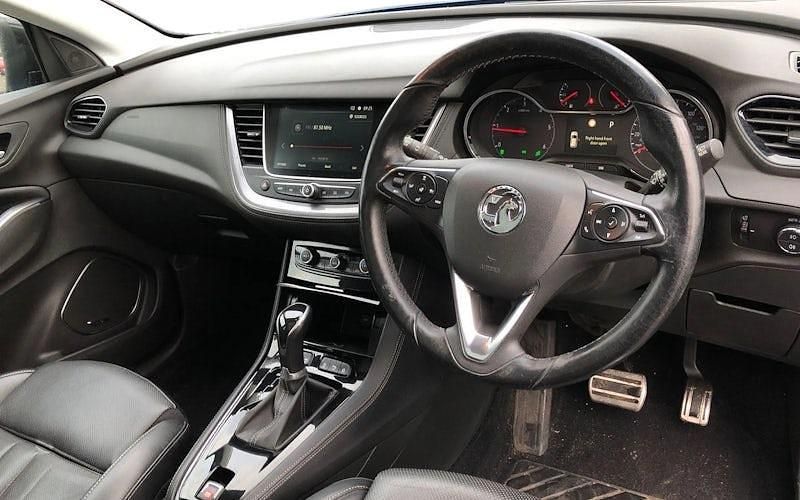 Used Vauxhall Grandland X Ultimate 177 HP (130 kW) 2018 Blue SUV