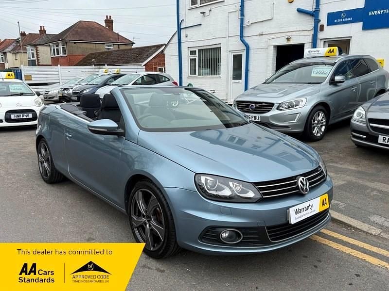Used VW Eos Sport 140 HP (102 kW) 2015 Blue Cabriolet
