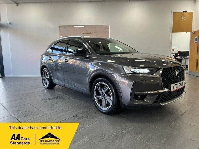 Grey Used 2021 DS Automobiles DS7 Crossback Prestige SUV | £15,255 (Fair price) - Image 1/3