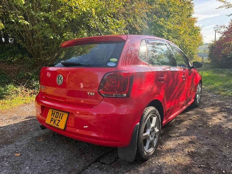 Used VW Polo SE 2011 Red Hatchback