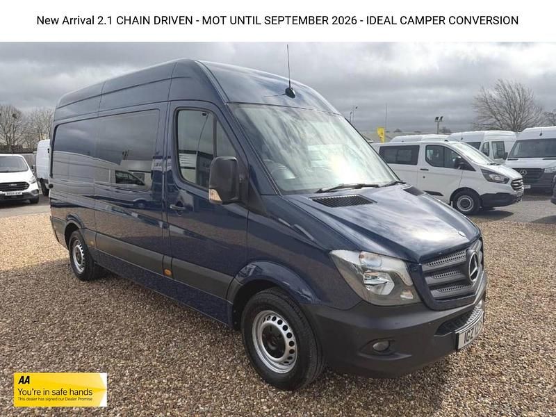 Begagnad Mercedes Sprinter 129 HK (94 kW) 2014 Blå Van
