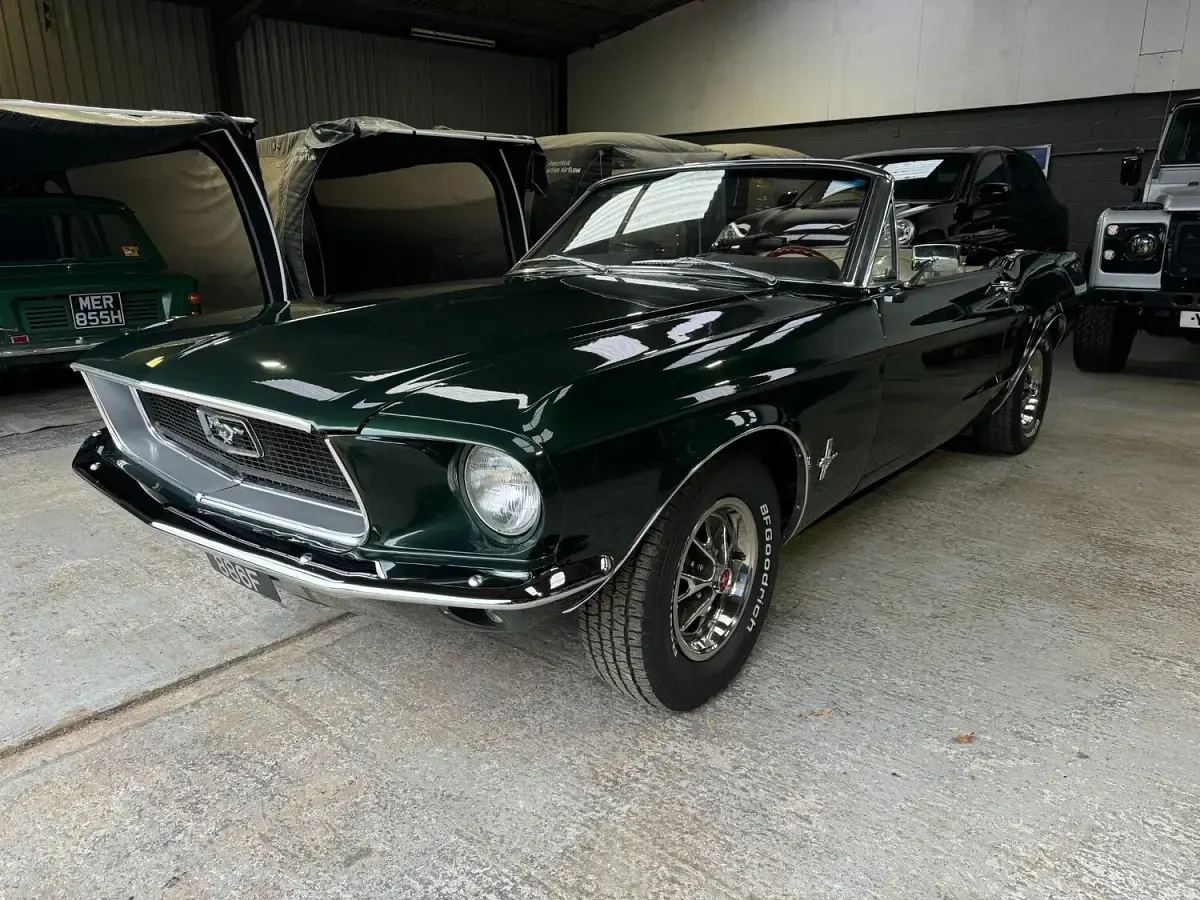 Used Ford V8 Convertible 1968 Blue Cabriolet