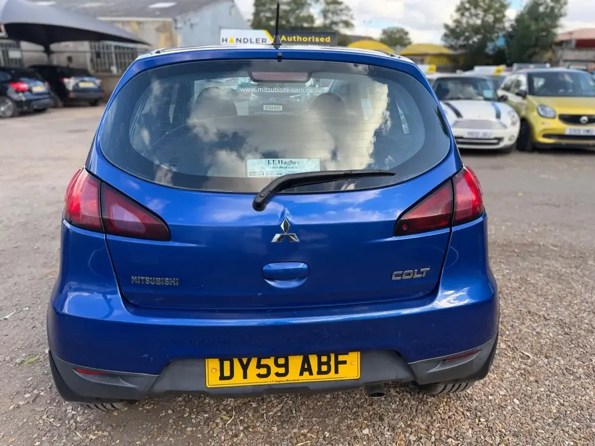 Used Mitsubishi Colt 95 HP (69 kW) 2009 Blue Hatchback