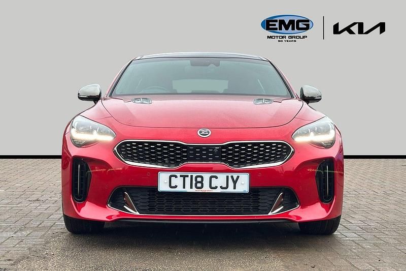 Used Kia Stinger GT 365 HP (268 kW) 2018 Red Hatchback