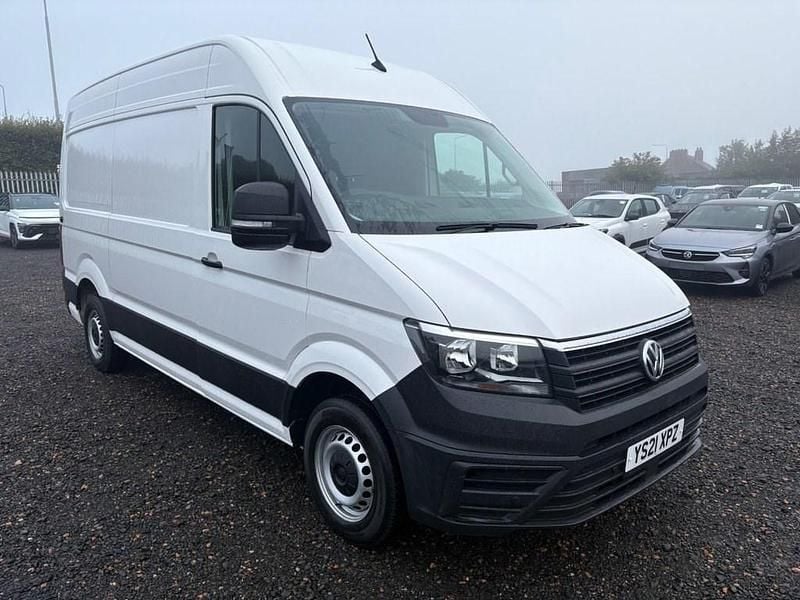 White Used 2021 VW Crafter Trendline Van | £17,995 (Good price) - Image 1/4
