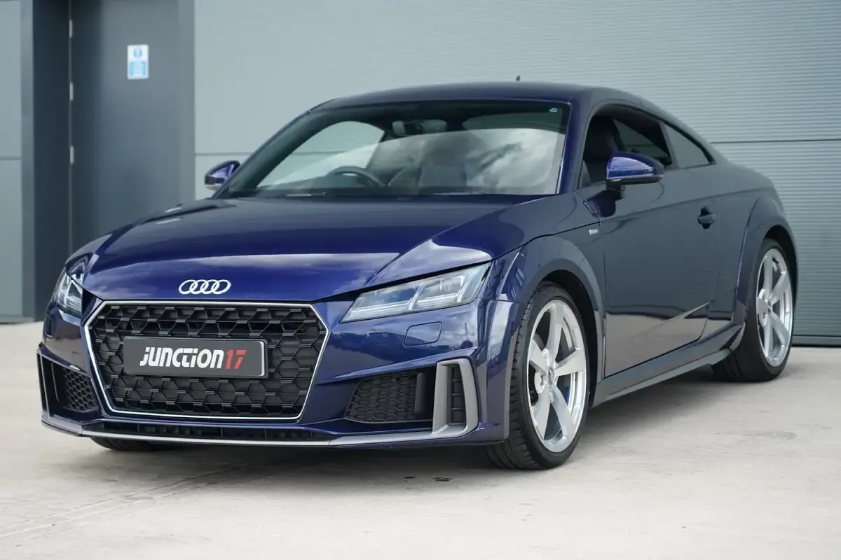 Used Audi TT S-Line 197 HP (144 kW) 2020 Blue Coupe