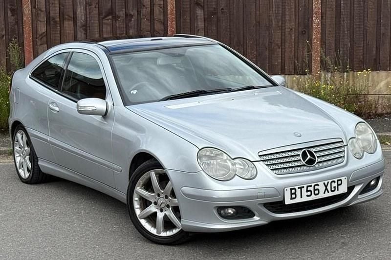 Silver Used 2006 Mercedes C220 SE Coupe | £1,495 (Good price) - Image 1/1
