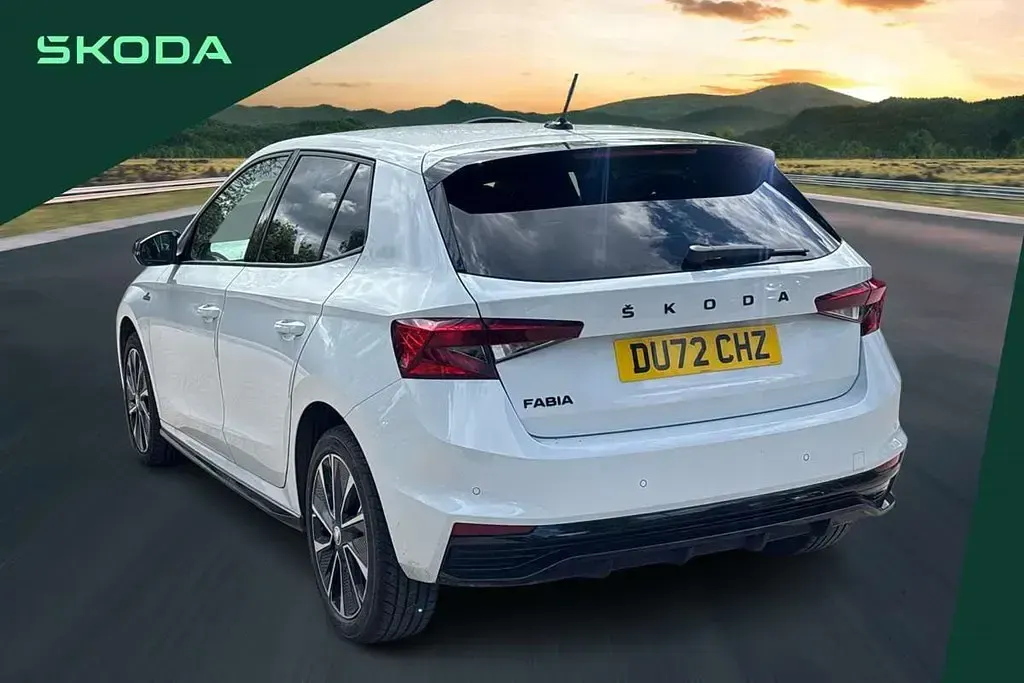 Used Skoda Fabia Monte Carlo 108 HP (79 kW) 2022 White Hatchback