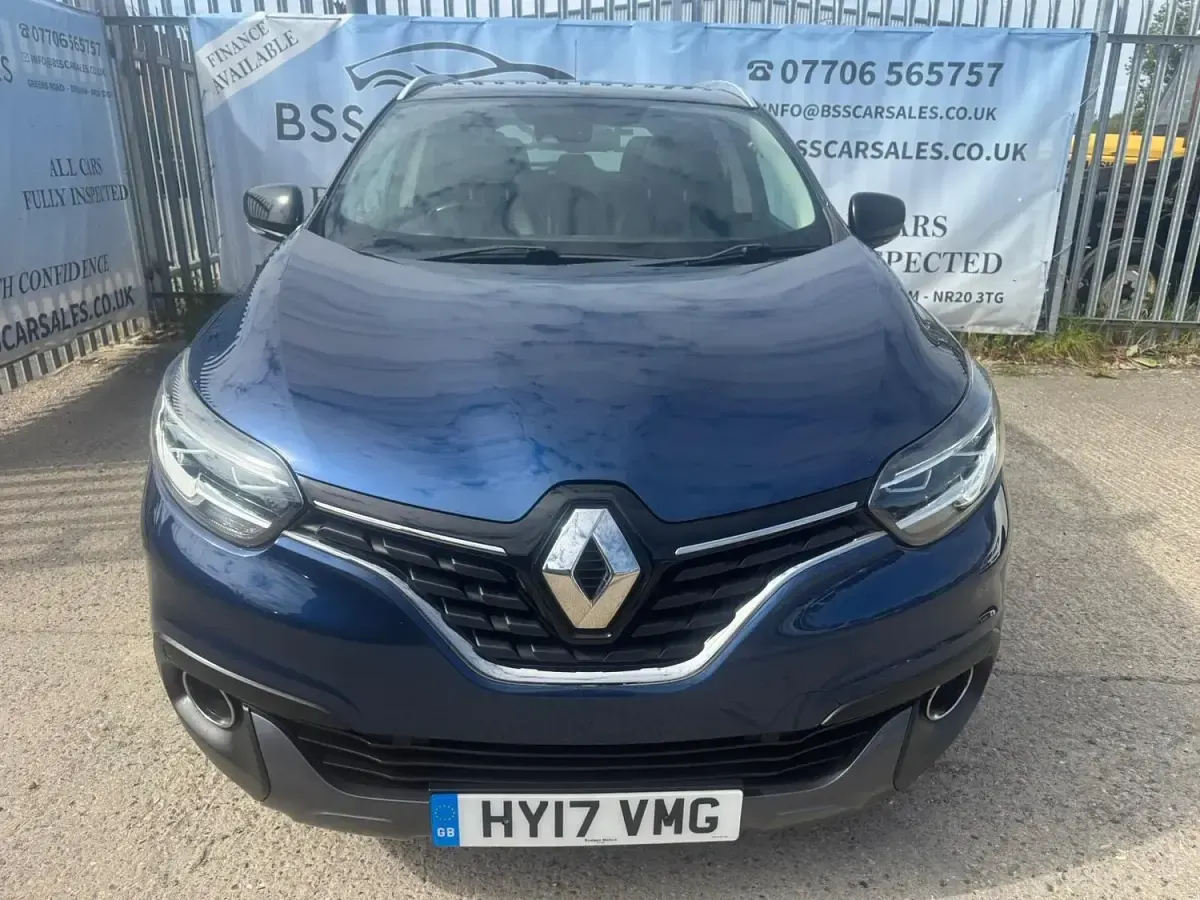 Used Renault Kadjar Signature 130 HP (95 kW) 2017 Blue SUV