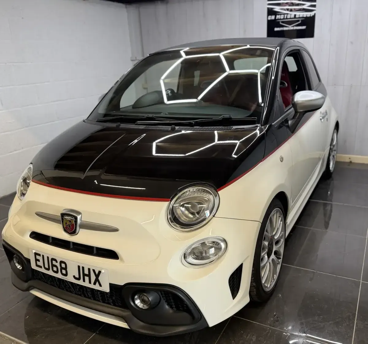 Used Abarth 595 Turismo 165 HP (121 kW) 2018 Black Cabriolet