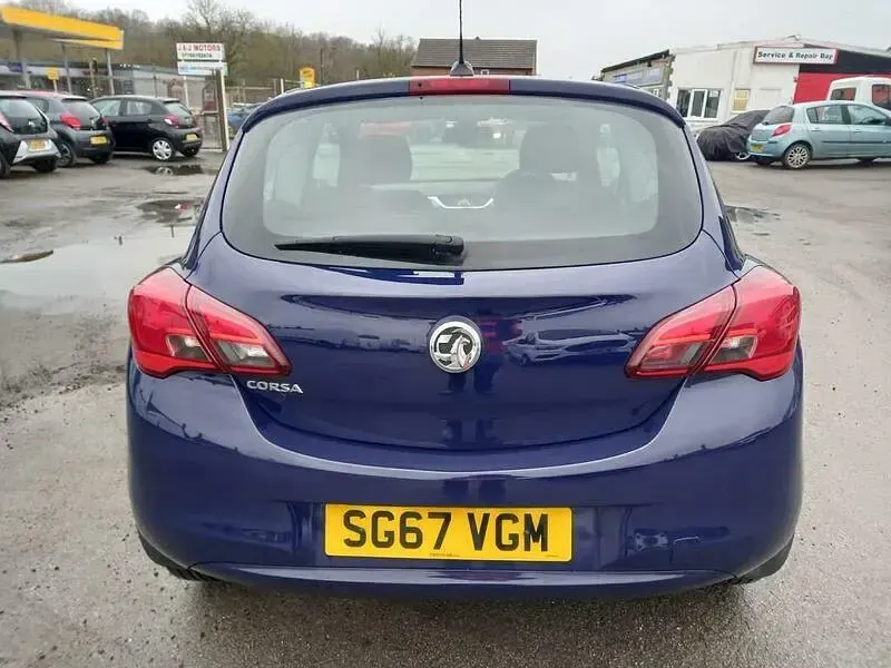 Used Vauxhall Corsa 73 HP (53 kW) 2017 Blue Hatchback