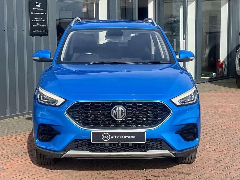 Used MG ZS Excite 106 HP (77 kW) 2022 Blue SUV