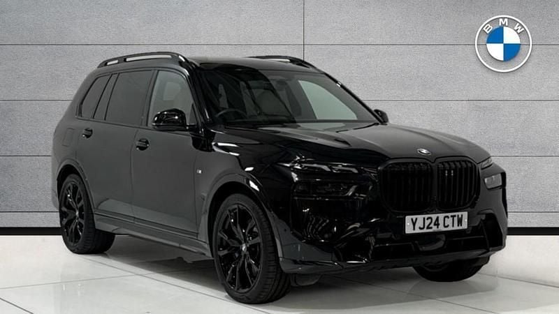 Black Used 2024 BMW X7 M Sport SUV | £73,950 (Fair price) - Image 1/4