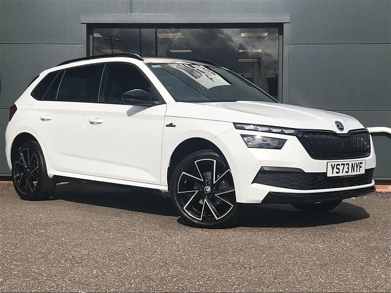 White Used 2023 Skoda Kamiq Monte Carlo SUV | £18,950 (A bit pricey) - Image 1/3
