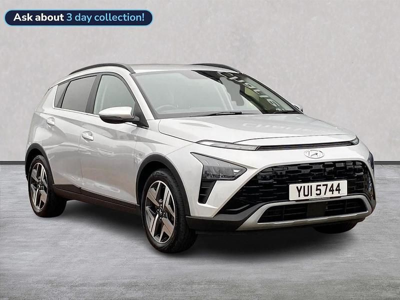 Silver Used 2022 Hyundai Bayon Premium SUV | £14,595 (Fair price) - Image 1/4