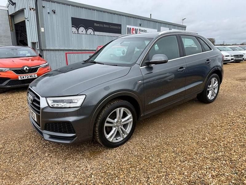 Used Audi Q3 S-Line 150 HP (110 kW) 2018 Grey SUV