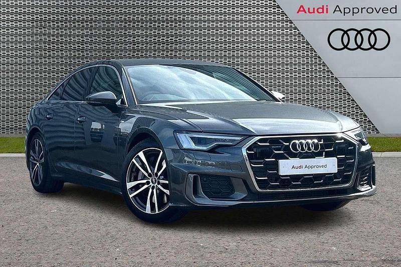 Grey Used 2024 Audi A6 S-Line Sedan | £36,490 (Expensive) - Image 1/4