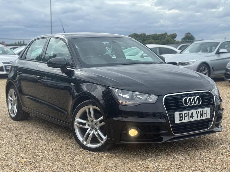Black Used 2014 Audi A1 Sportback S-Line Hatchback | £6,281 (Fair price) - Image 1/4