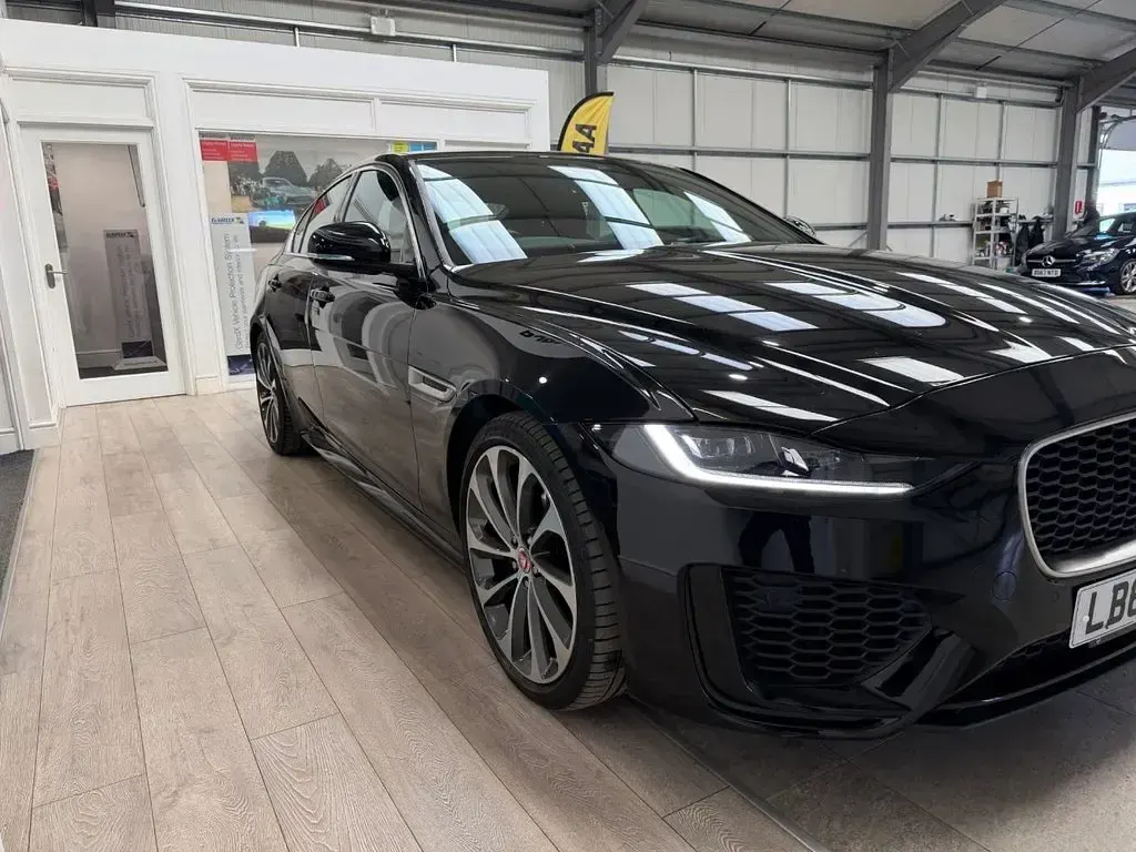 Used Jaguar XE R-Dynamic 300 HP (220 kW) 2020 Black Sedan