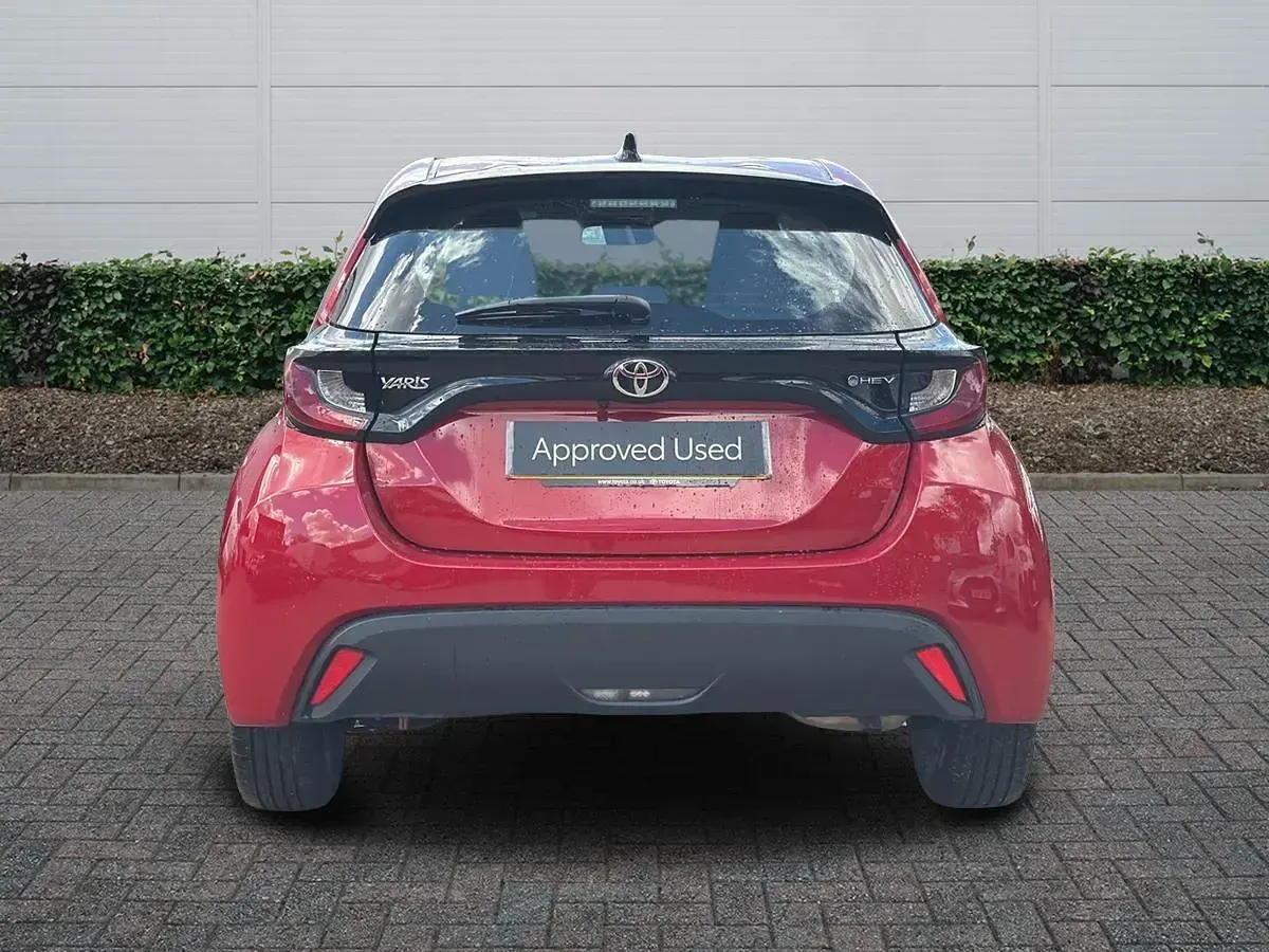 Used Toyota Yaris 2025 Red Hatchback