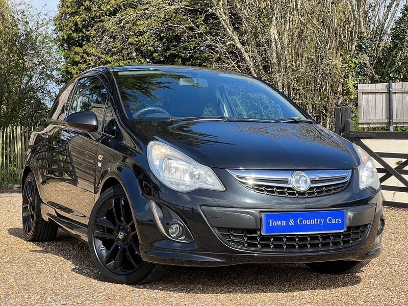 Used Vauxhall Corsa Edition 2012 Black Hatchback