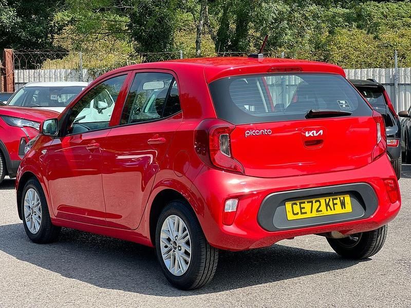 Used Kia Picanto 66 HP (48 kW) 2022 Red Hatchback