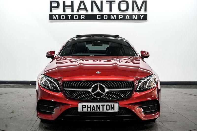 Used Mercedes E220 AMG Line Premium 2018 Red Coupe