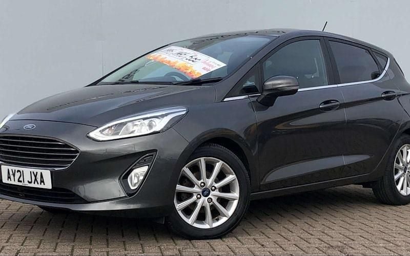 Grey Used 2021 Ford Fiesta Titanium Hatchback | £11,995 (Good price) - Image 1/4