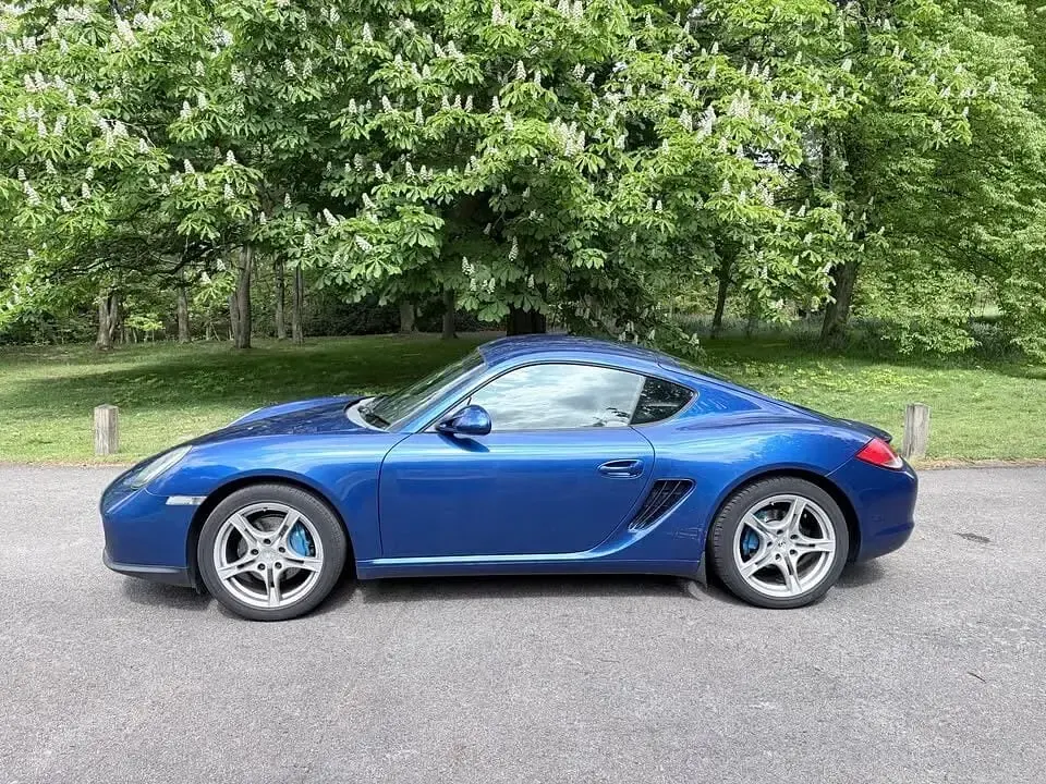 Used Porsche Cayman 265 HP (194 kW) 2010 Blue Coupe