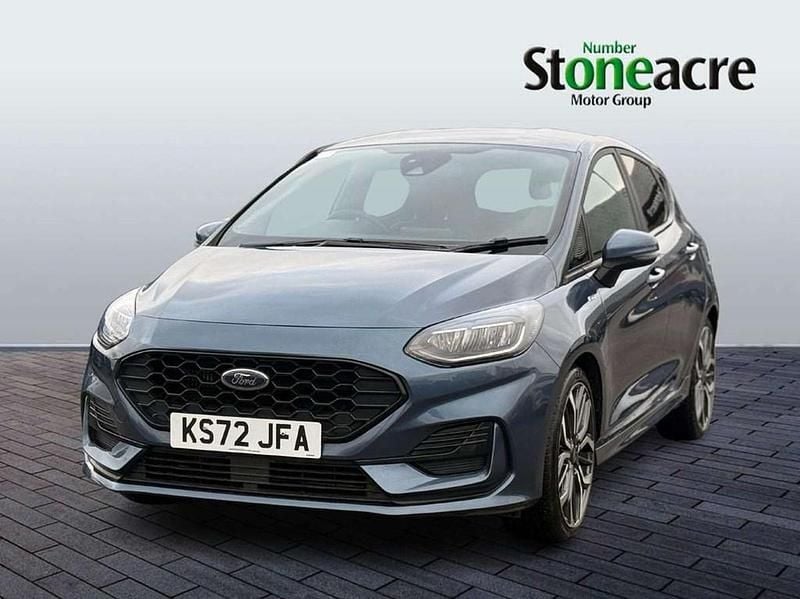 Used Ford Fiesta ST-Line X 99 HP (72 kW) 2022 Blue Hatchback