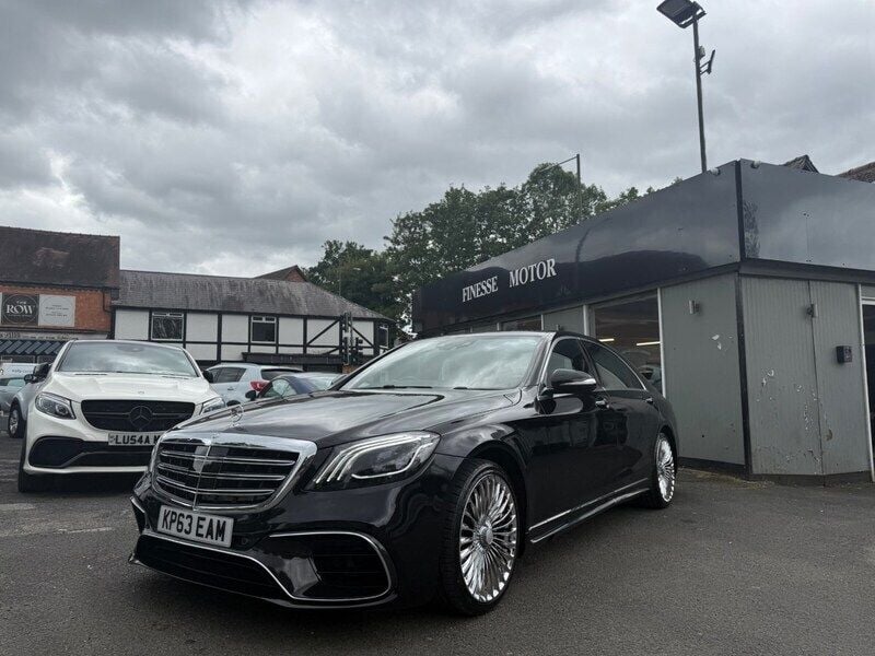 Black Used 2013 Mercedes S350L SE Sedan | £17,499 (Expensive) - Image 1/4