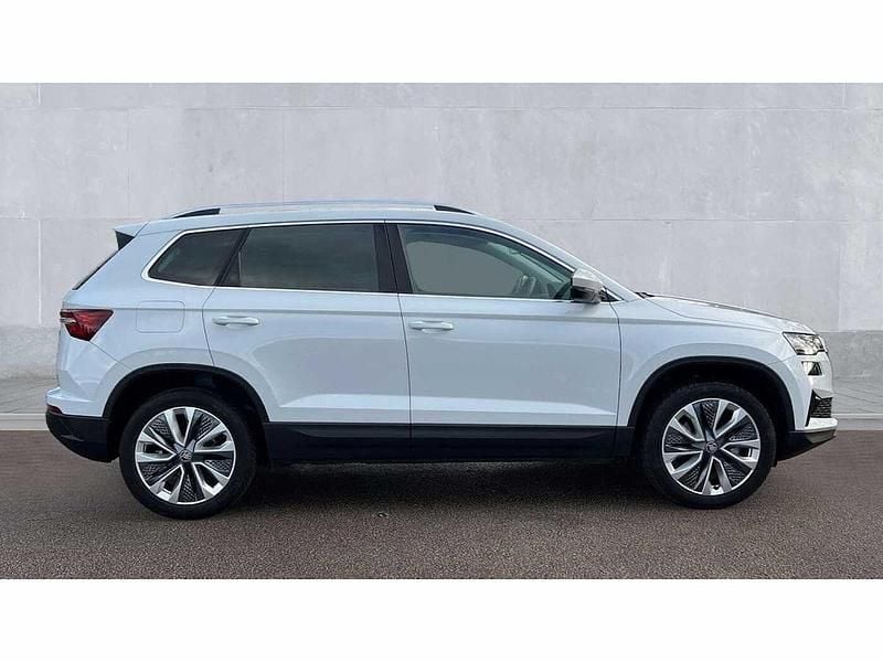 Used Skoda Karoq SE L 110 HP (80 kW) 2025 Moon white metallic SUV