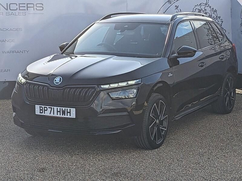 Used Skoda Kamiq Monte Carlo 115 HP (84 kW) 2022 Black SUV
