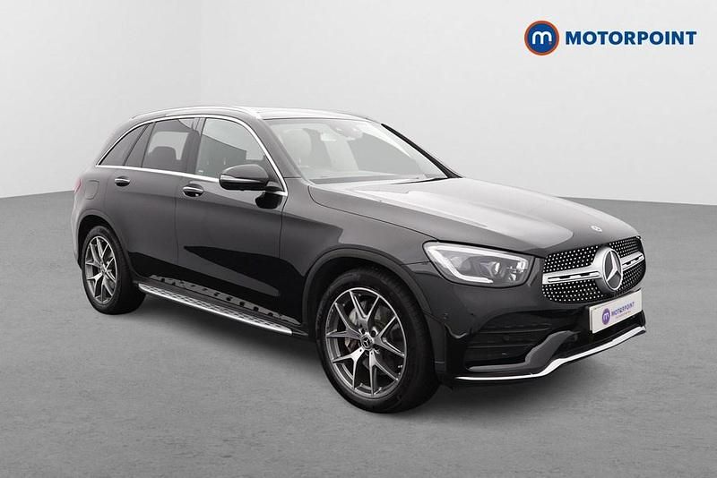 Black Used 2020 Mercedes GLC300 AMG Line Premium Estate | £33,399 (Fair price) - Image 1/4
