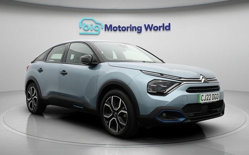 Used Citroën e-C4 100 kW (136 HP) 2021 Blue Hatchback