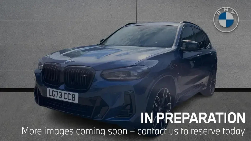 Used BMW X3 M Sport 355 HP (261 kW) 2023 Blue SUV