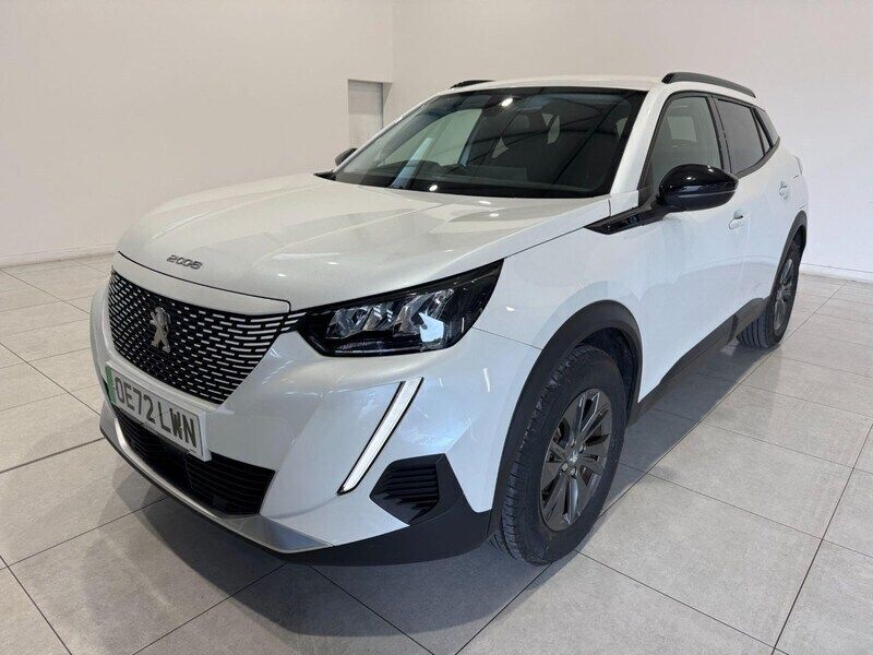 White Used 2022 Peugeot e-2008 Active+ SUV | £13,495 (Good price) - Image 1/3