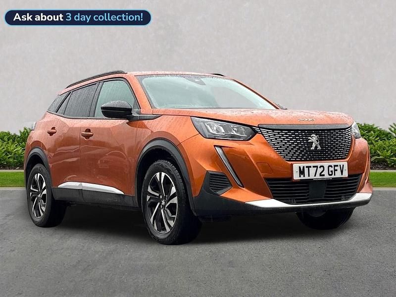 Orange Used 2022 Peugeot 2008 Allure+ SUV | £13,799 (Fair price) - Image 1/4