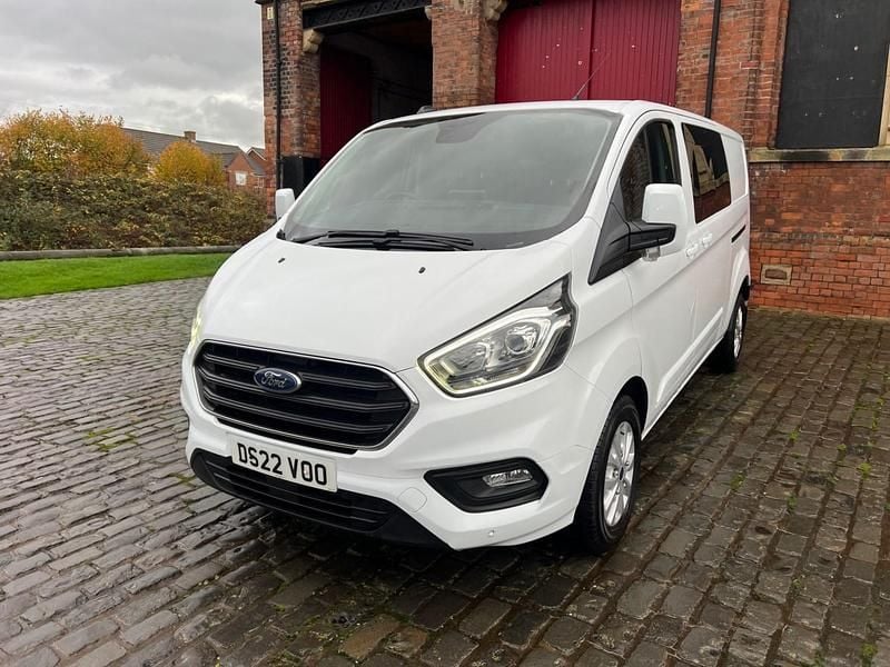 Used Ford Transit Custom Limited 130 HP (95 kW) 2022 White Van