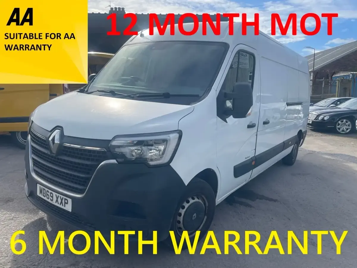 Begagnad Renault Master Business 2020 Vit Minibuss