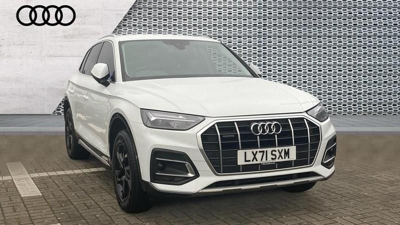 White Used 2021 Audi Q5 Sport SUV | £27,575 (Fair price) - Image 1/4