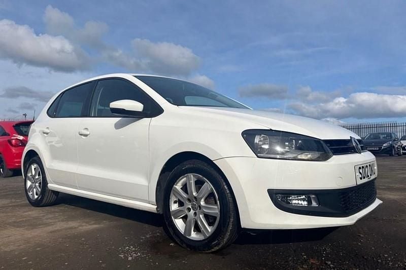 Used VW Polo Match 60 HP (44 kW) 2012 White Hatchback