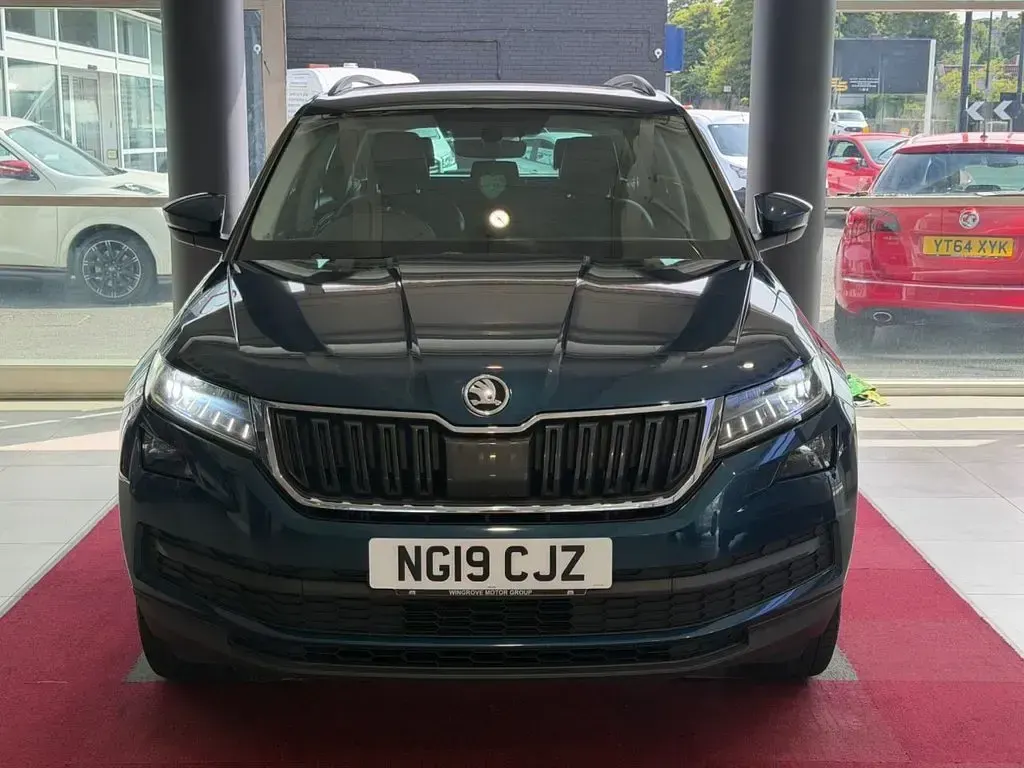 Used Skoda Kodiaq SE L 150 HP (110 kW) 2019 Blue SUV