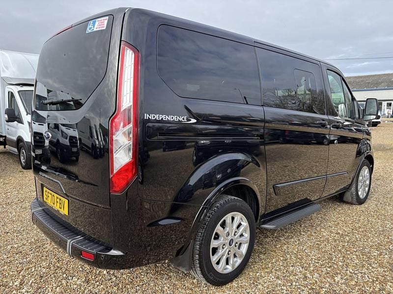 Used Ford Tourneo Custom Titanium 2021 Black Van