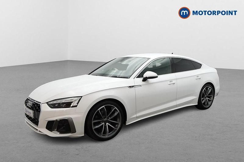 Used Audi A5 S-Line 190 HP (139 kW) 2022 White Coupe