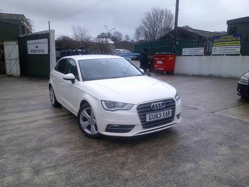 White Used 2013 Audi A3 Sportback Sport Hatchback | £6,995 (Fair price) - Image 1/2